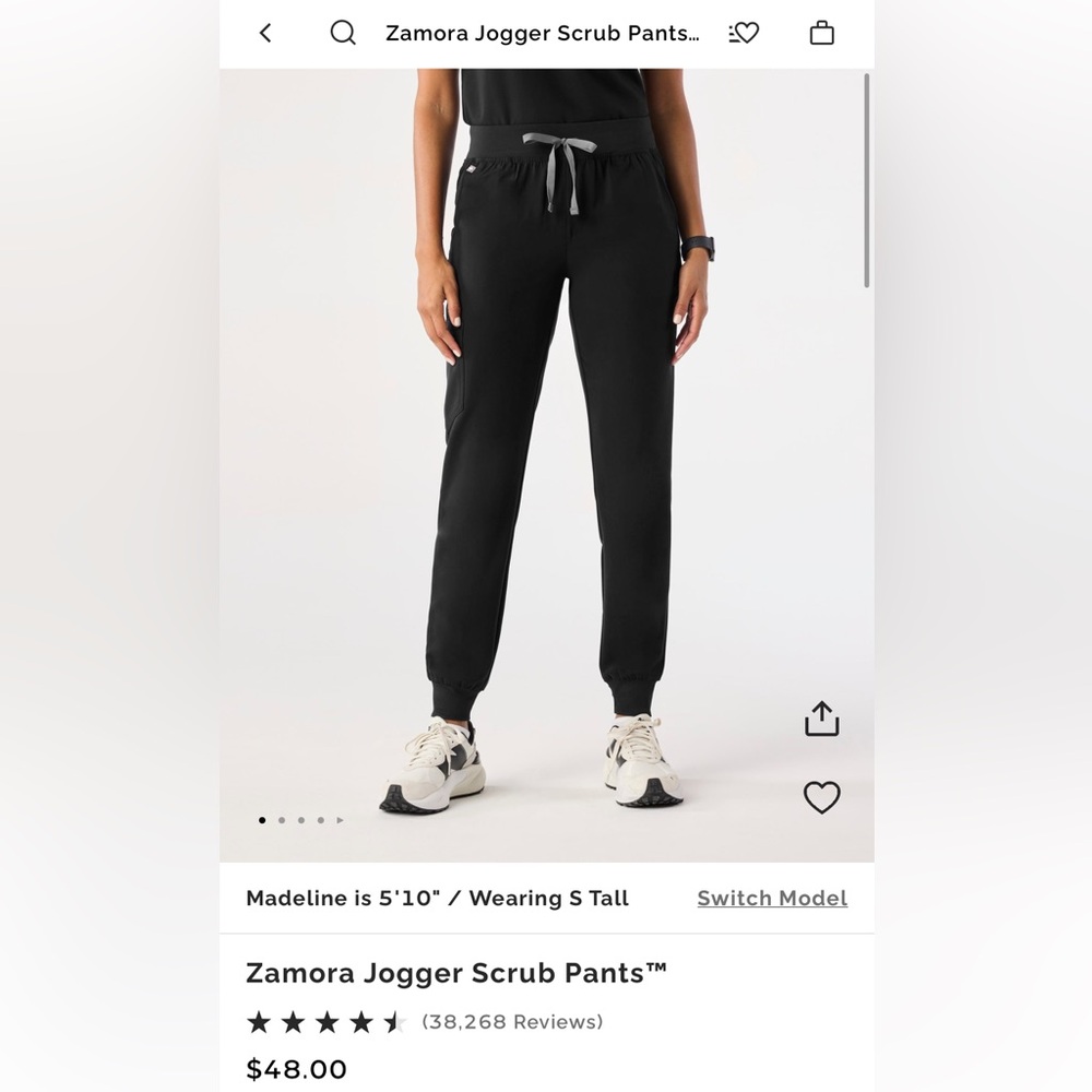 Women's Black Jogger Pants